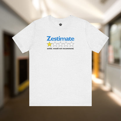 How Accurate Is The Zestimate? - Funny Real Estate T-Shirt