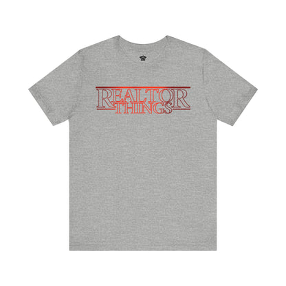 Strange Realtor Things - Funny Real Estate T-Shirt