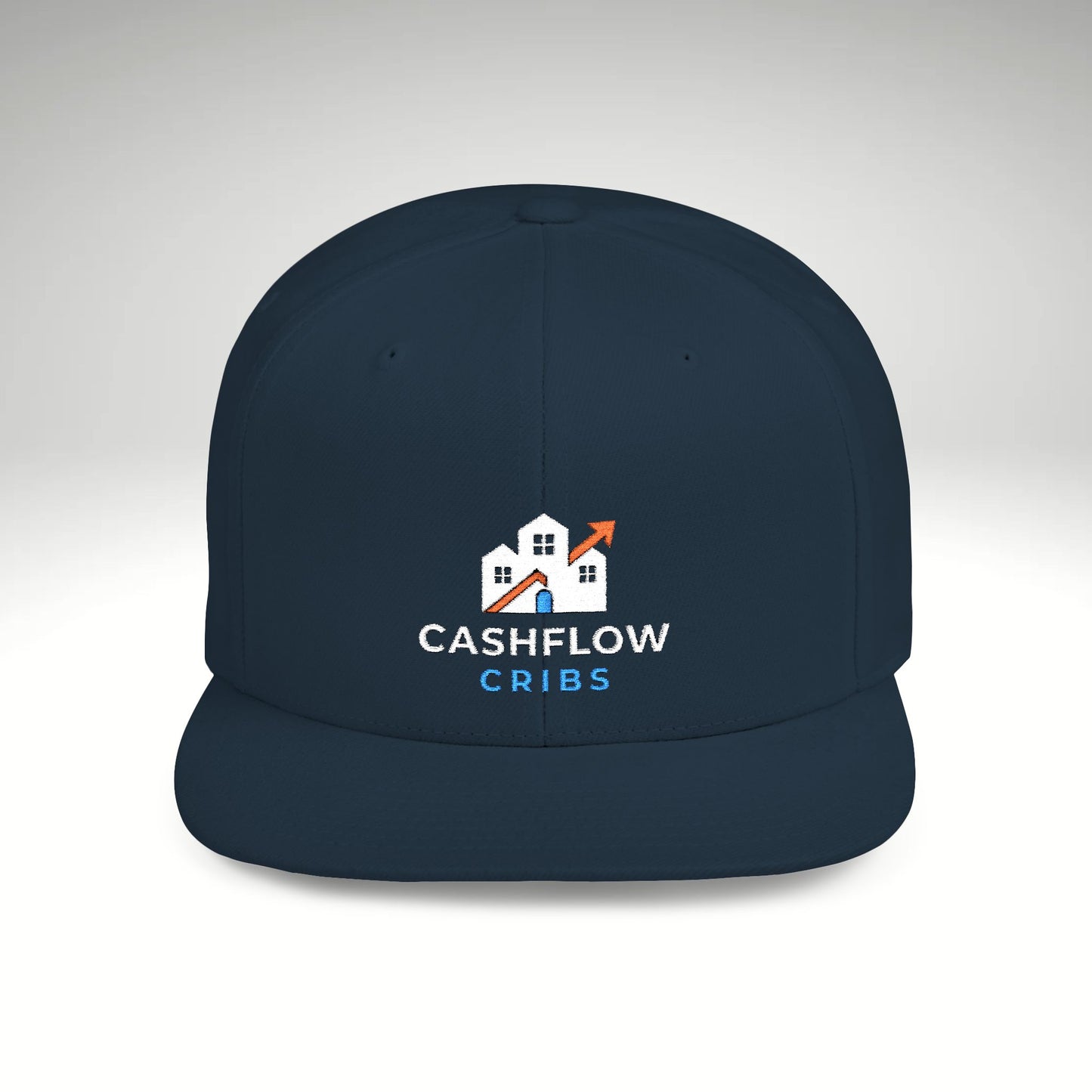 Cashflow Cribs Flat Bill Snapback Hat