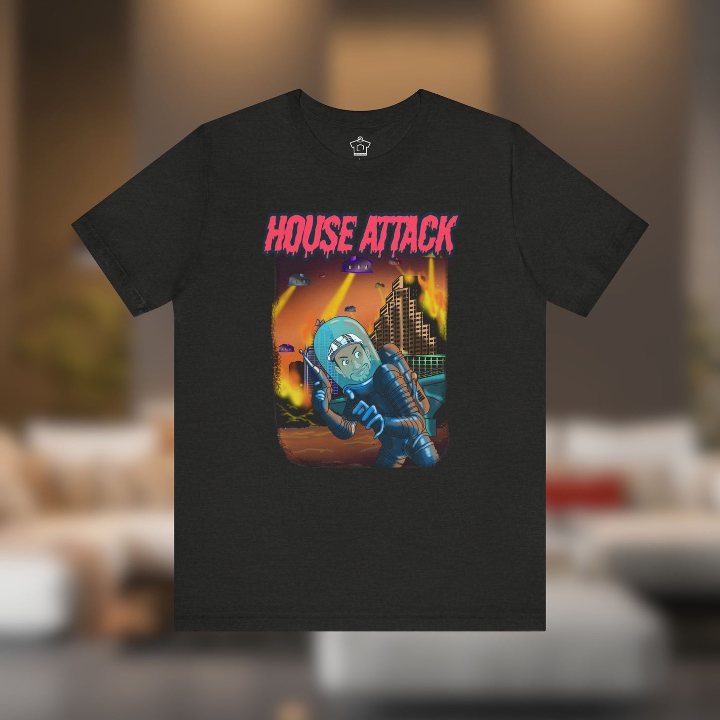 When Houses Attack" – Funny Realtor T-Shirt
