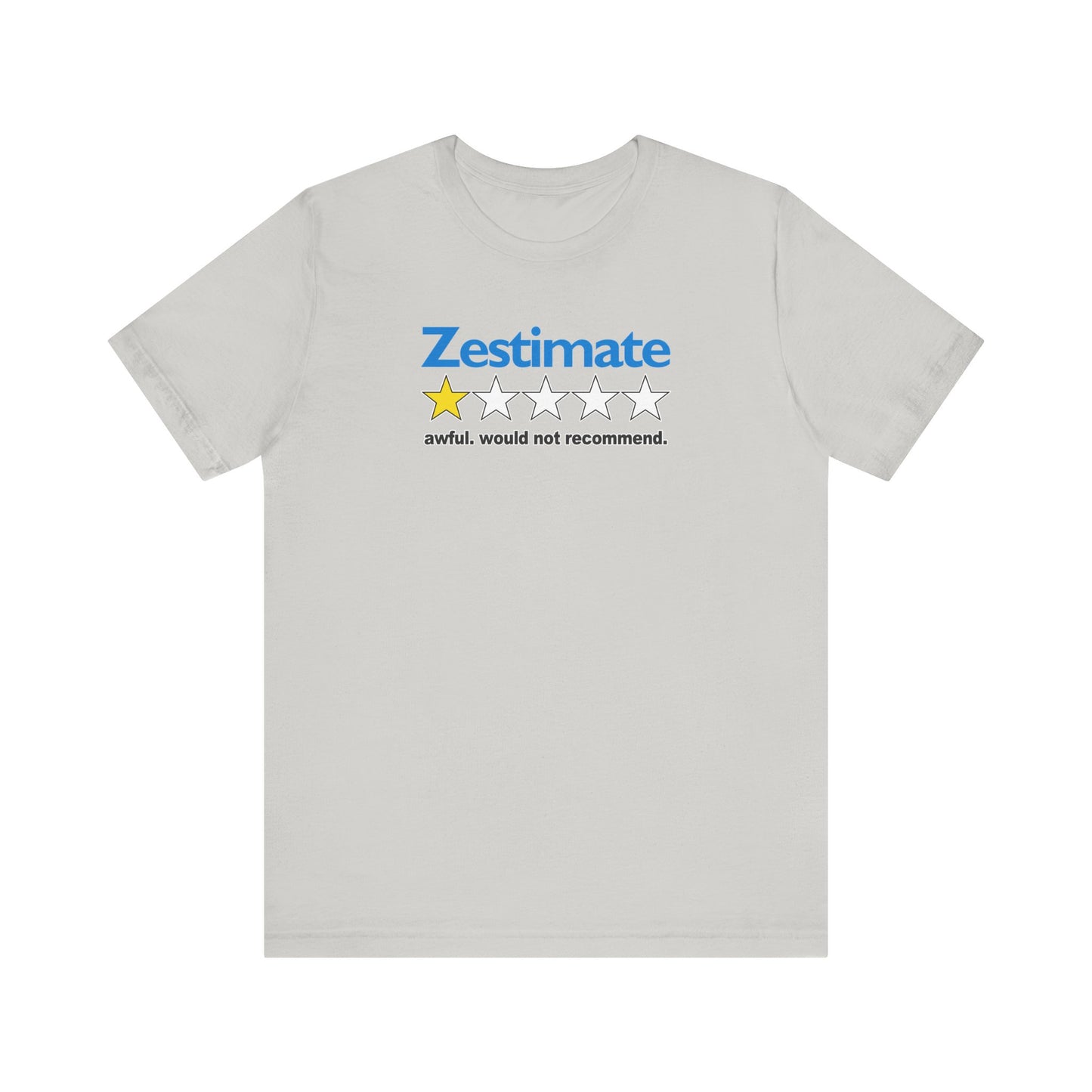 How Accurate Is The Zestimate? - Funny Real Estate T-Shirt