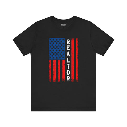 American Flag REALTOR V2 T-Shirt
