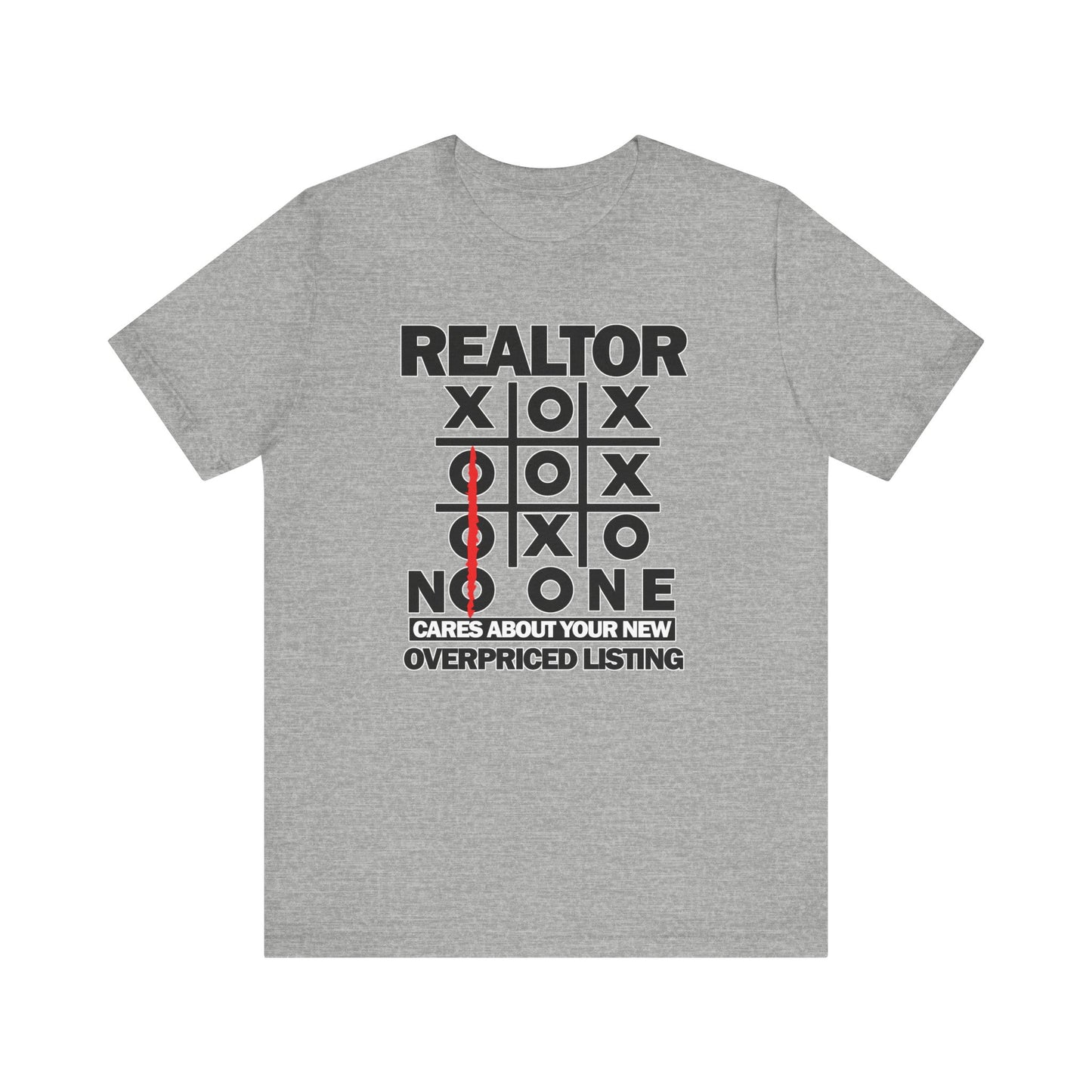 Realtor Tic Tac Toe T-Shirt