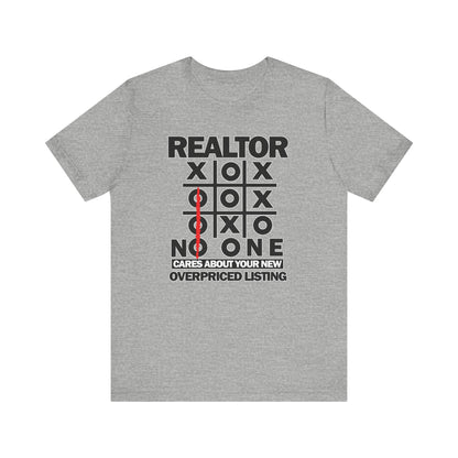 Realtor Tic Tac Toe T-Shirt
