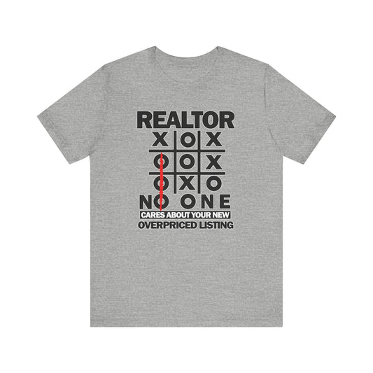 Realtor Tic Tac Toe T-Shirt