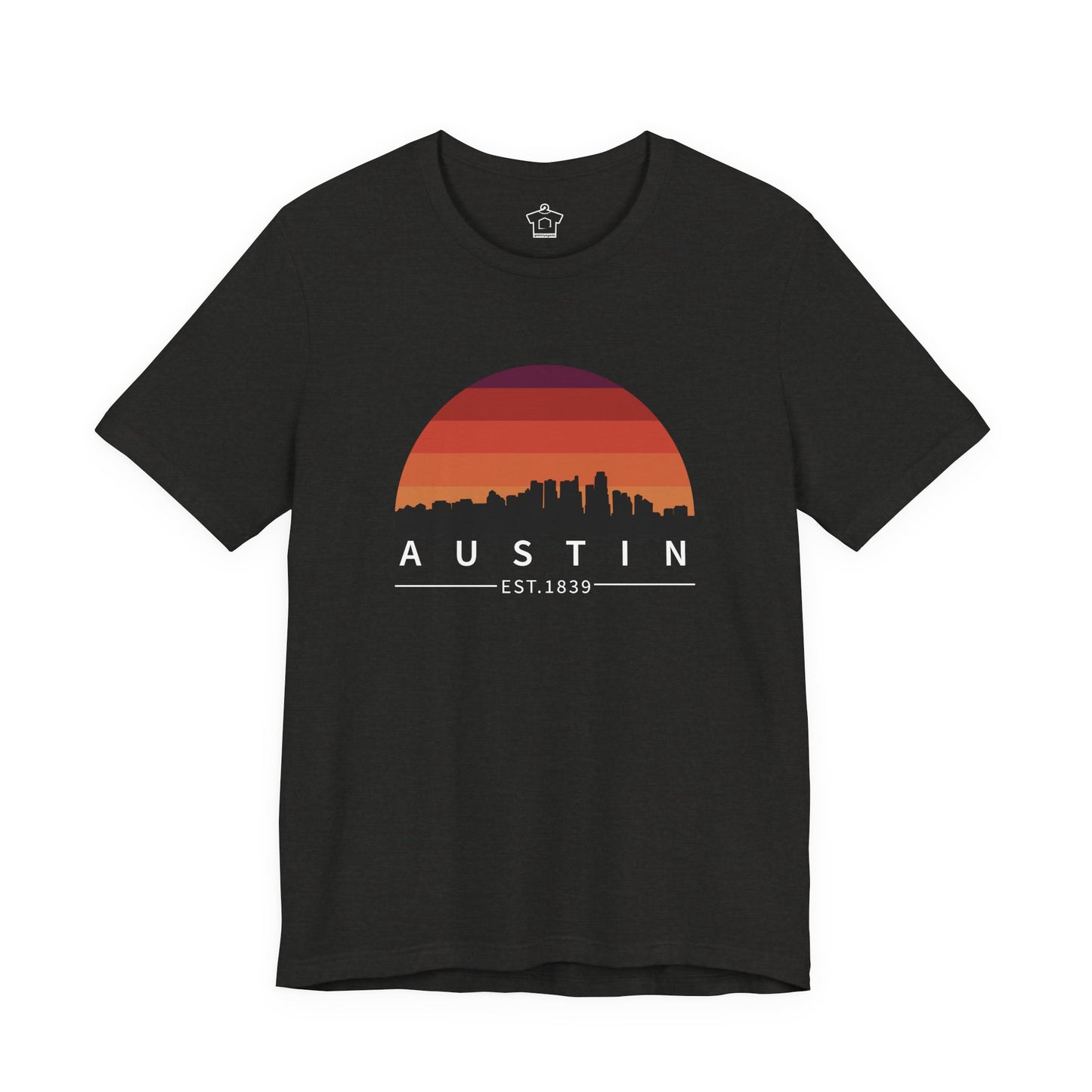 Austin Established Retro Sunset Tshirt