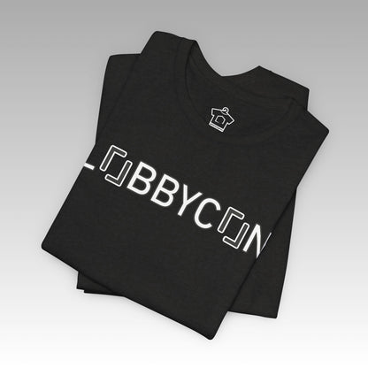REAL LobbyCon – Black Logo Tee
