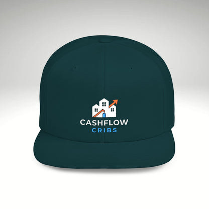 Cashflow Cribs Flat Bill Snapback Hat