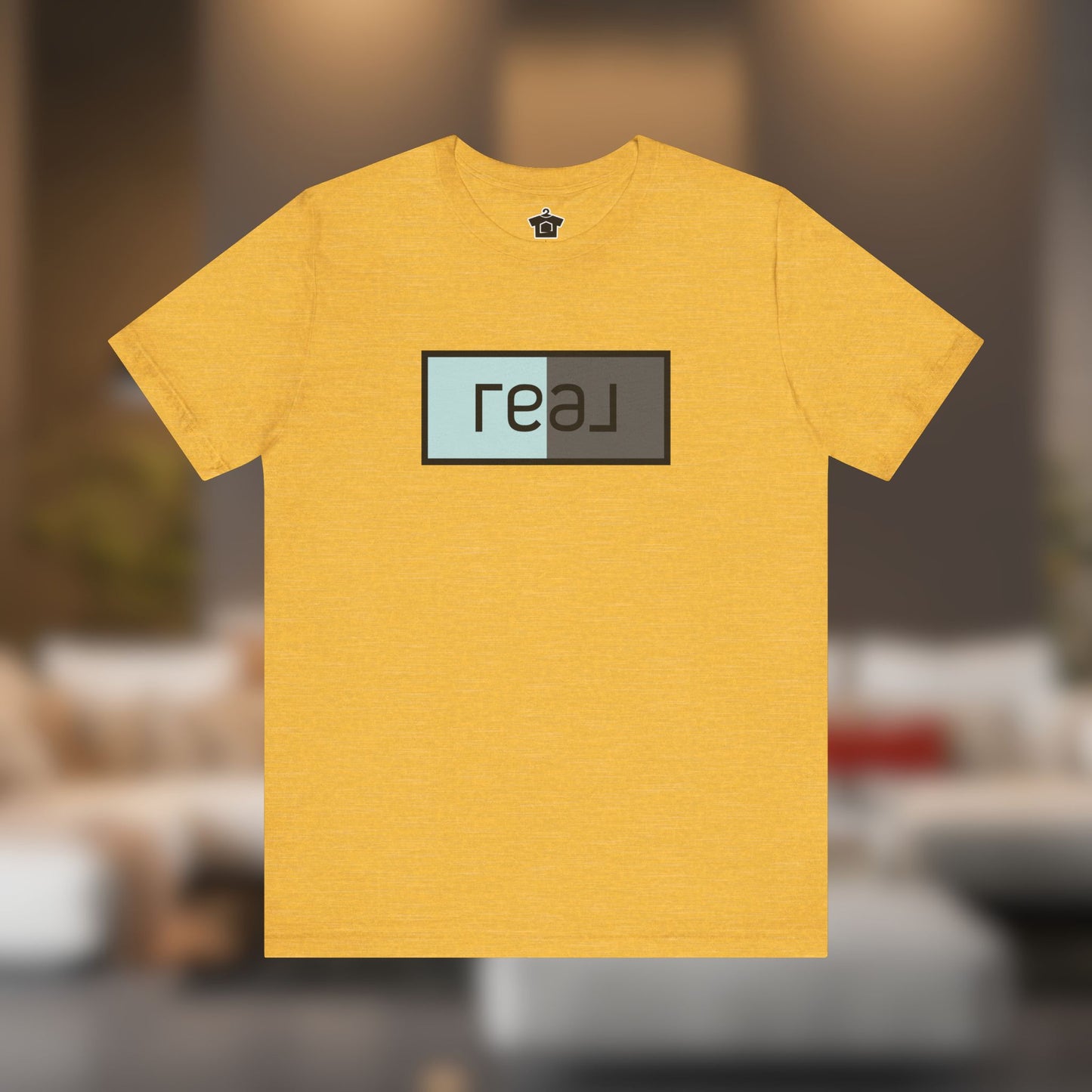 REAL Broker Logo – Modern Mint Grey Tee (Unofficial)