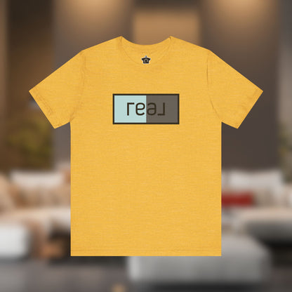 REAL Broker Logo – Modern Mint Grey Tee (Unofficial)
