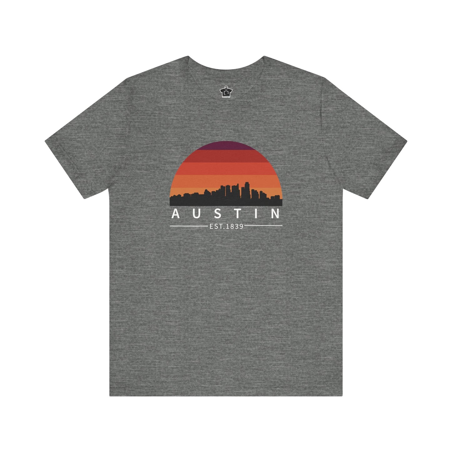 Austin Established Retro Sunset Tshirt
