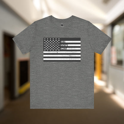 American Flag Real Estate Agent Distressed T-Shirt