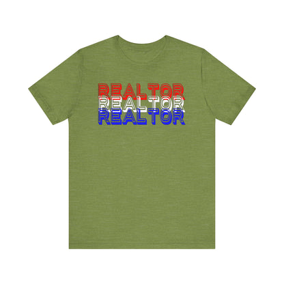 Realtor Red White & Blue T-Shirt