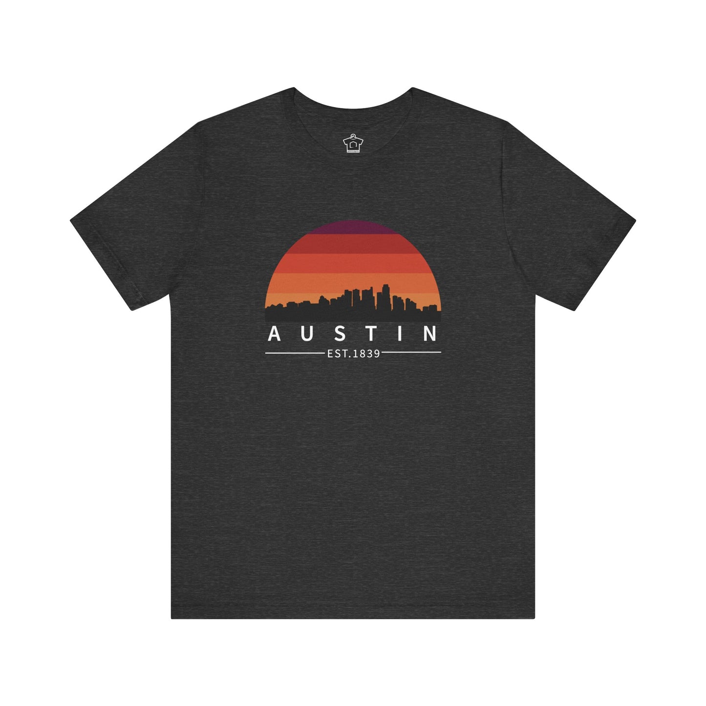Austin Established Retro Sunset Tshirt