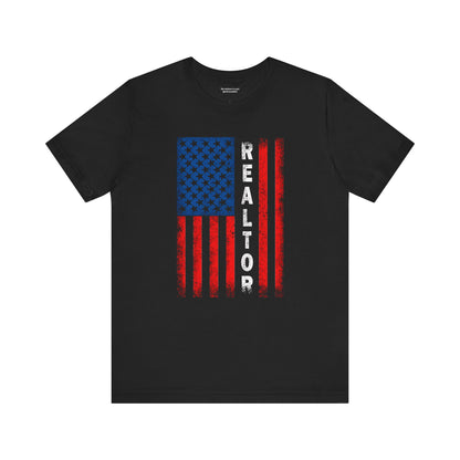 American Flag REALTOR V2 T-Shirt