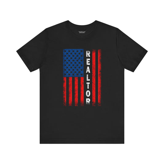 American Flag REALTOR V2 T-Shirt