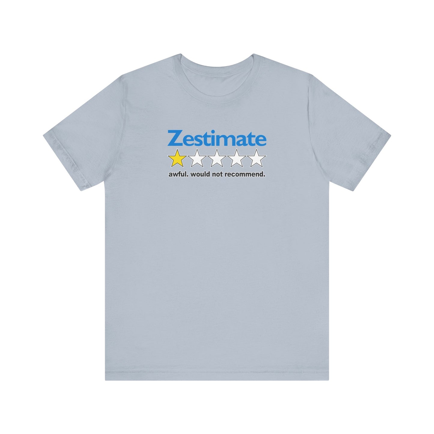 How Accurate Is The Zestimate? - Funny Real Estate T-Shirt