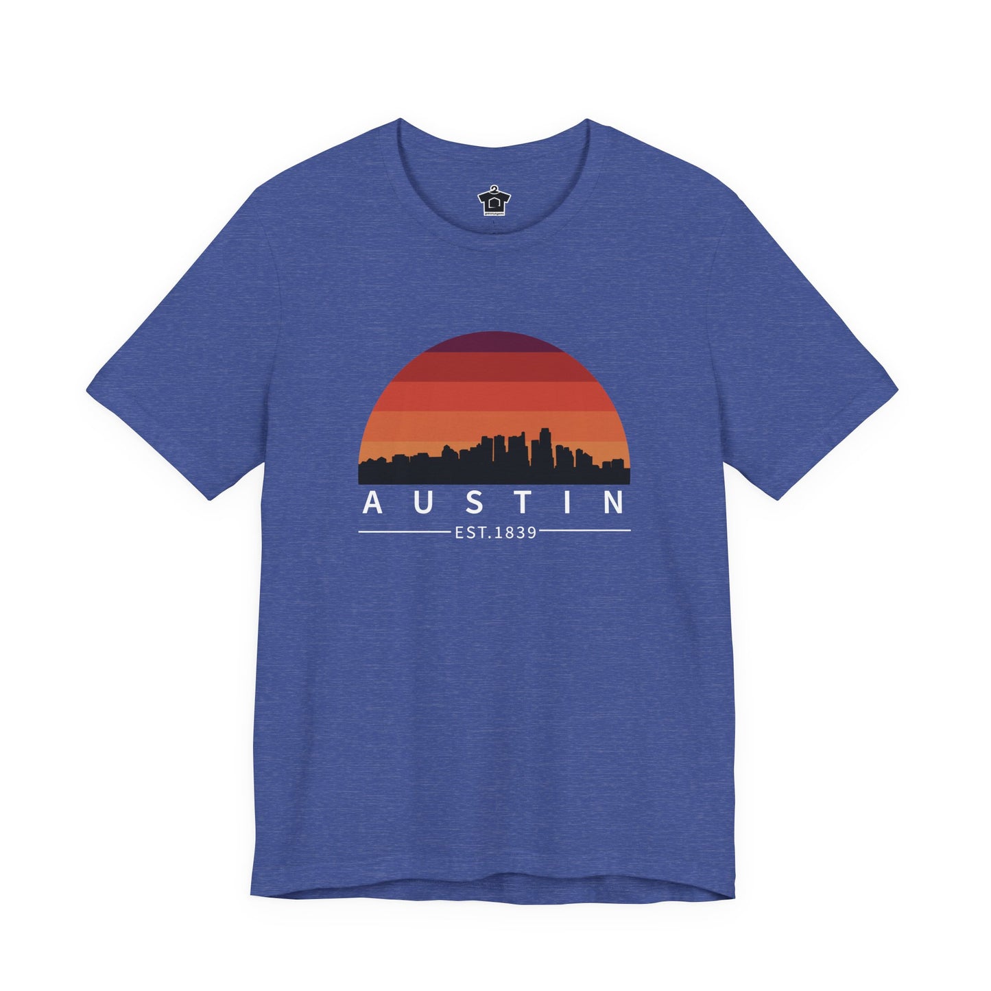 Austin Established Retro Sunset Tshirt