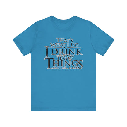That's What I Do – Real Estate Hustler Tee
