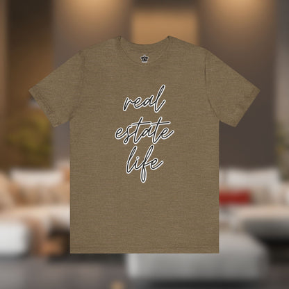 Real Estate Life Elegant Tee