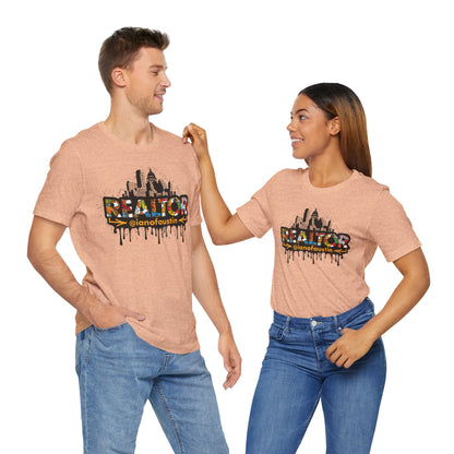 Austin Skyline Realtor Graffiti Tshirt | #ianofaustin
