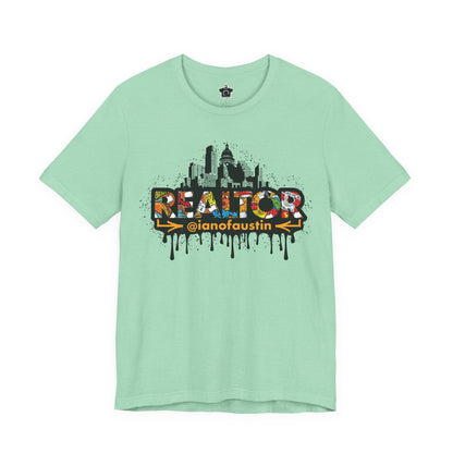 Austin Skyline Realtor Graffiti Tshirt | #ianofaustin