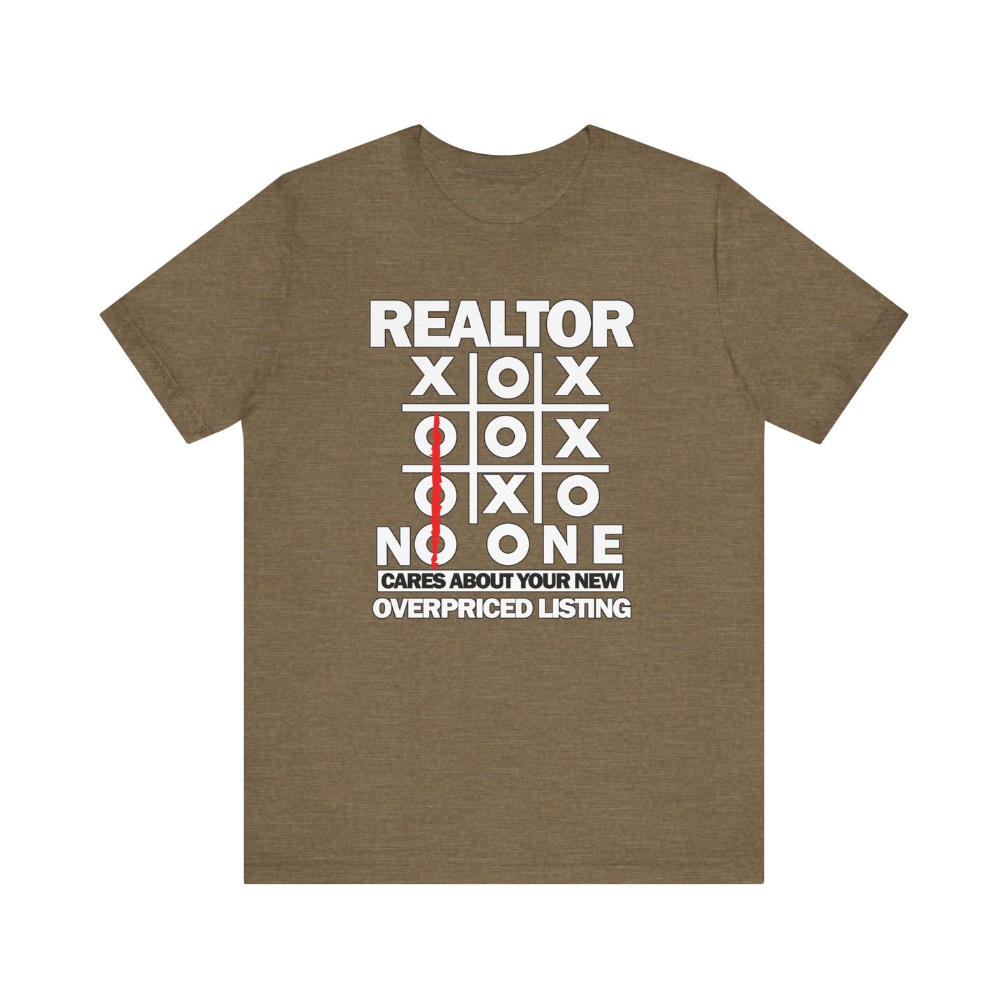 Realtor Tic Tac Toe T-Shirt