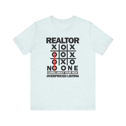 Realtor Tic Tac Toe T-Shirt