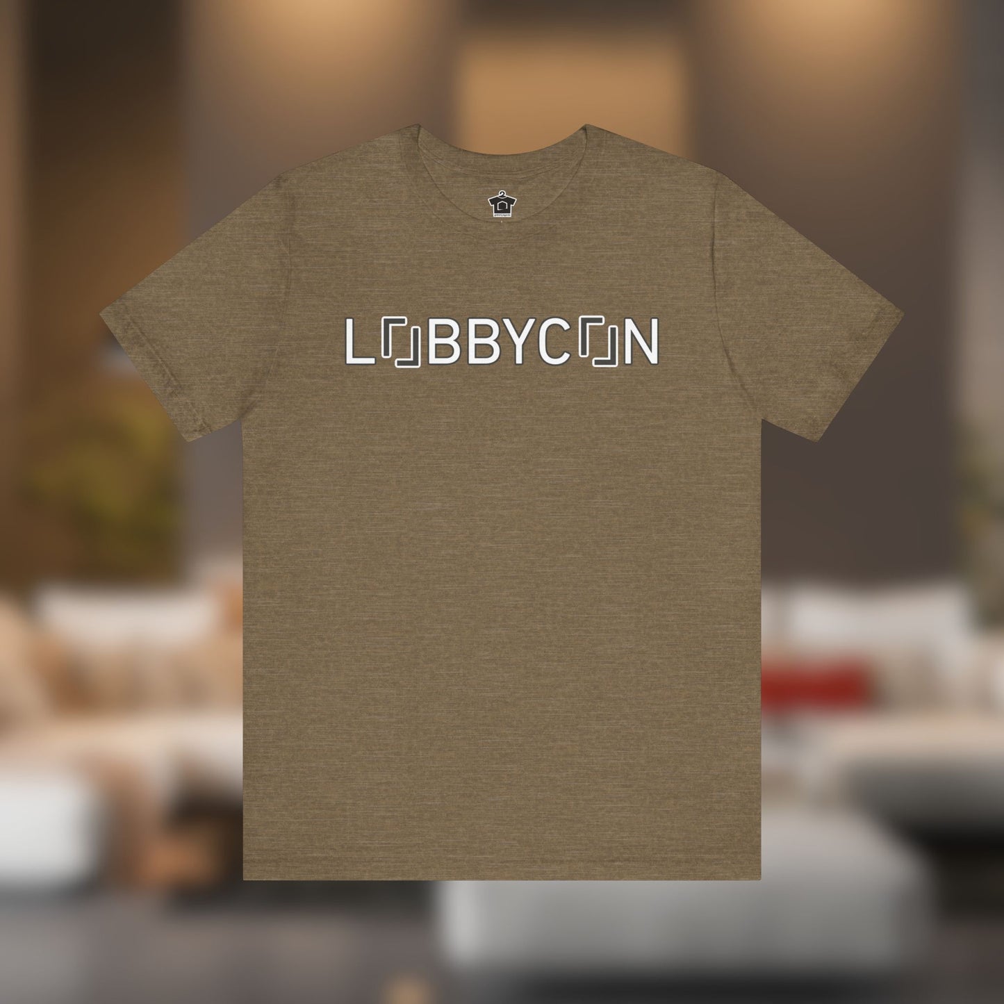 REAL LobbyCon – Black Logo Tee