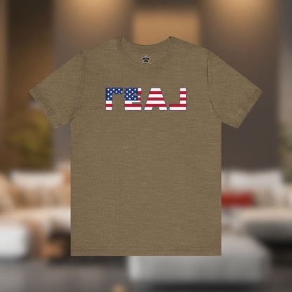 🇺🇸 REAL Patriotic American Flag Tee