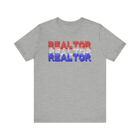 Realtor Red White & Blue T-Shirt