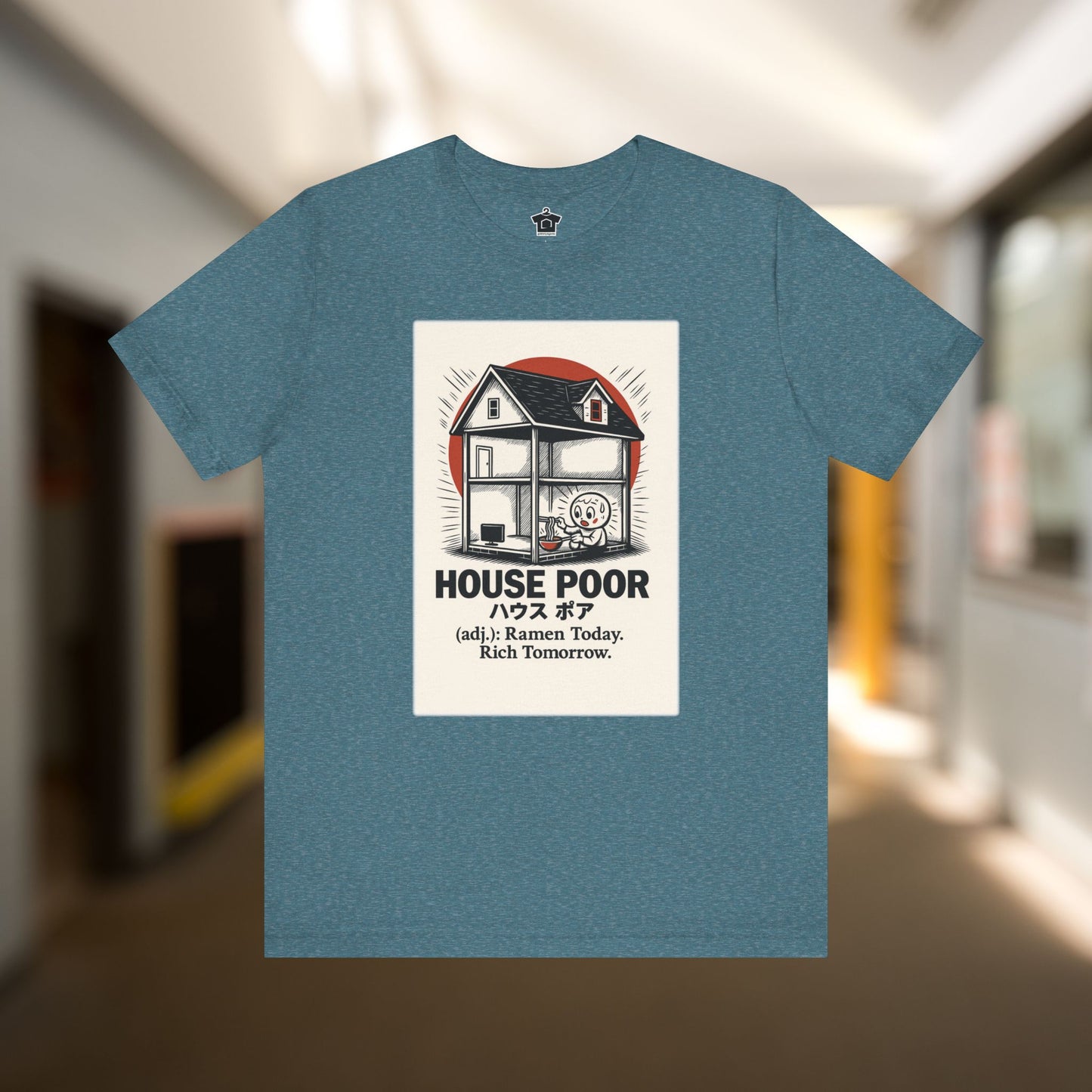 House Poor Ramen Manga T-Shirt
