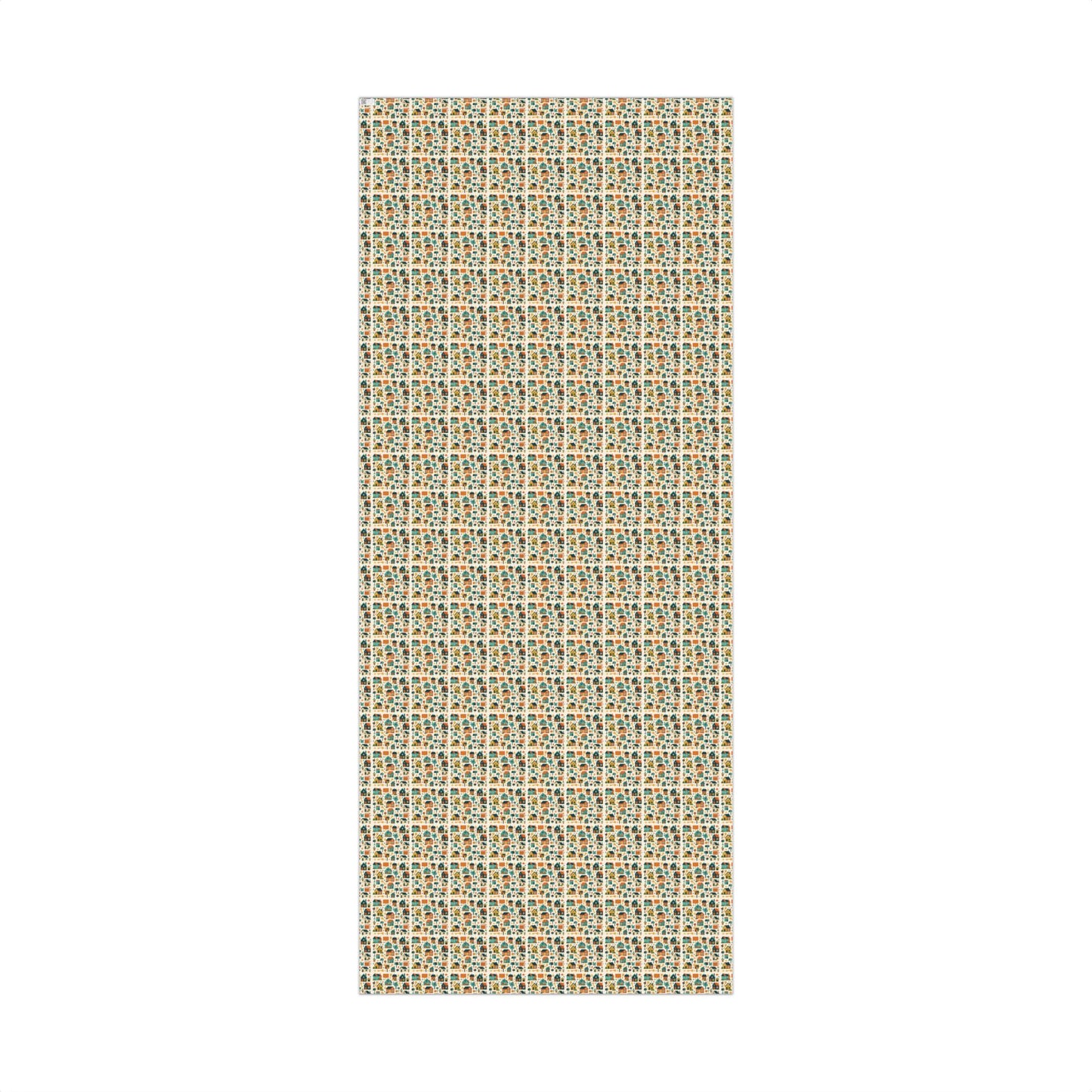 Vintage Neighborhood Holiday Gift Wrap