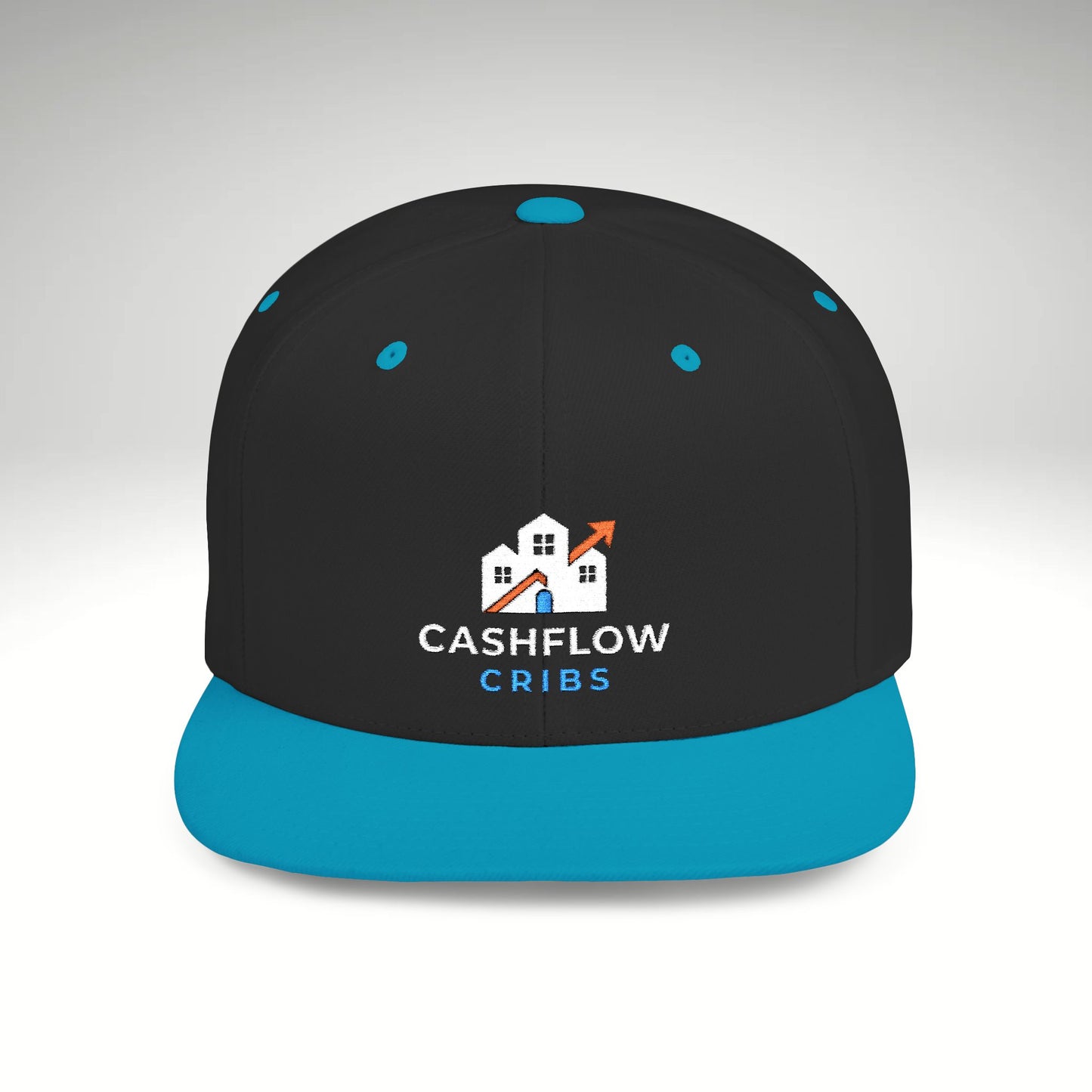 Cashflow Cribs Flat Bill Snapback Hat