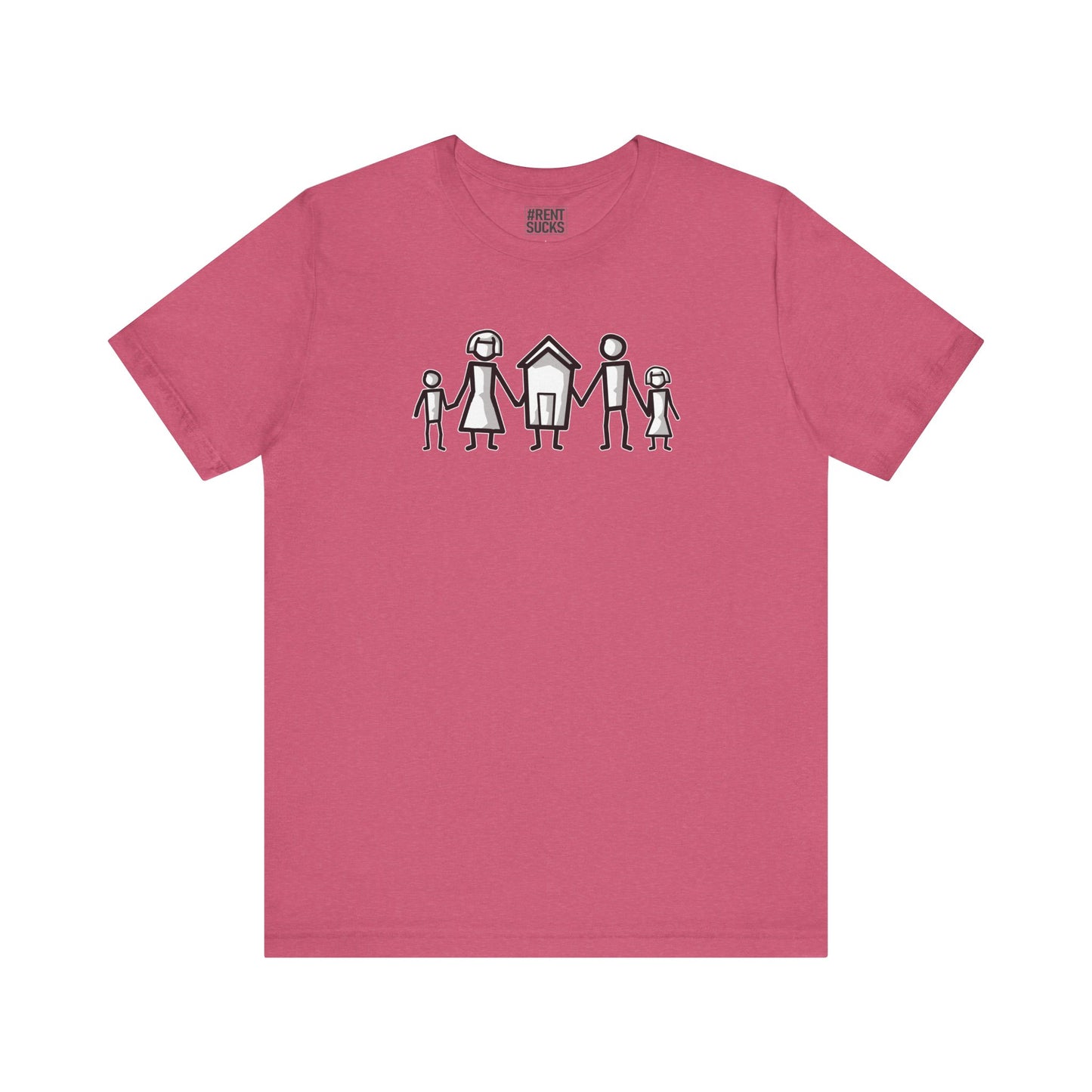 Home Is Where Family Begins" – Realtor T-Shirt
