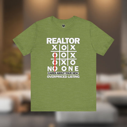 Realtor Tic Tac Toe T-Shirt