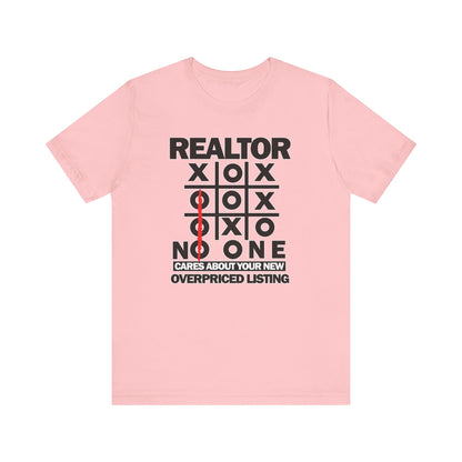 Realtor Tic Tac Toe T-Shirt