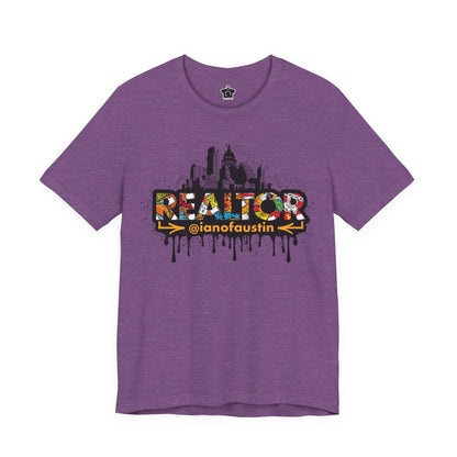 Austin Skyline Realtor Graffiti Tshirt | #ianofaustin