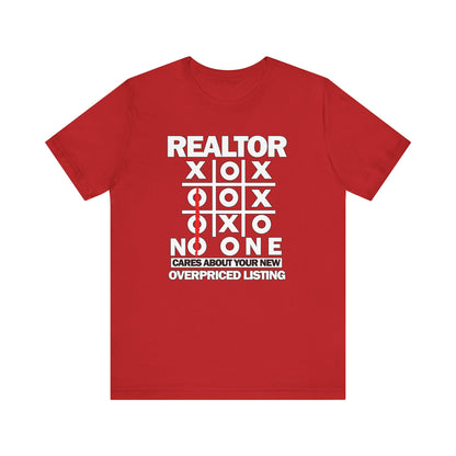 Realtor Tic Tac Toe T-Shirt