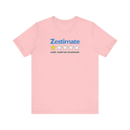 How Accurate Is The Zestimate? - Funny Real Estate T-Shirt