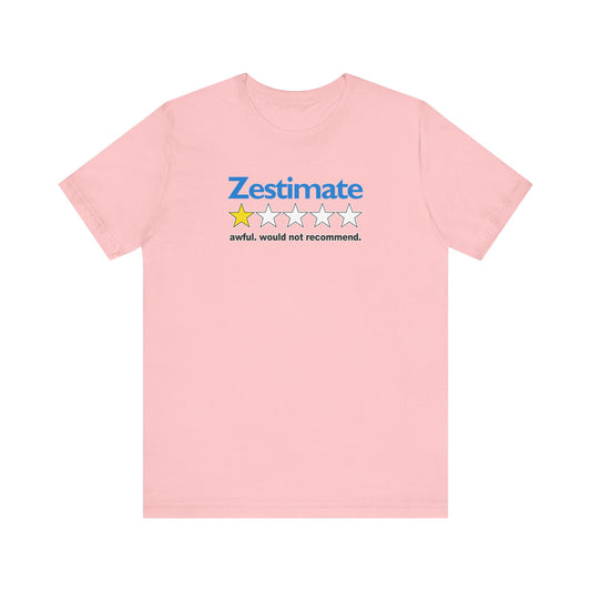 How Accurate Is The Zestimate? - Funny Real Estate T-Shirt