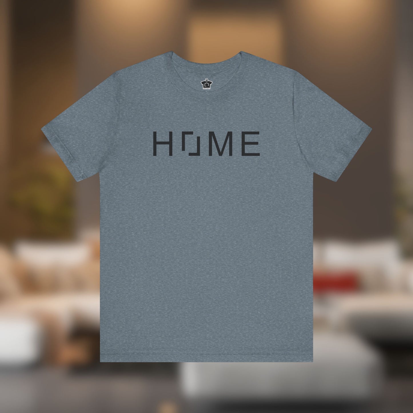 At Home With REAL – Black Tee