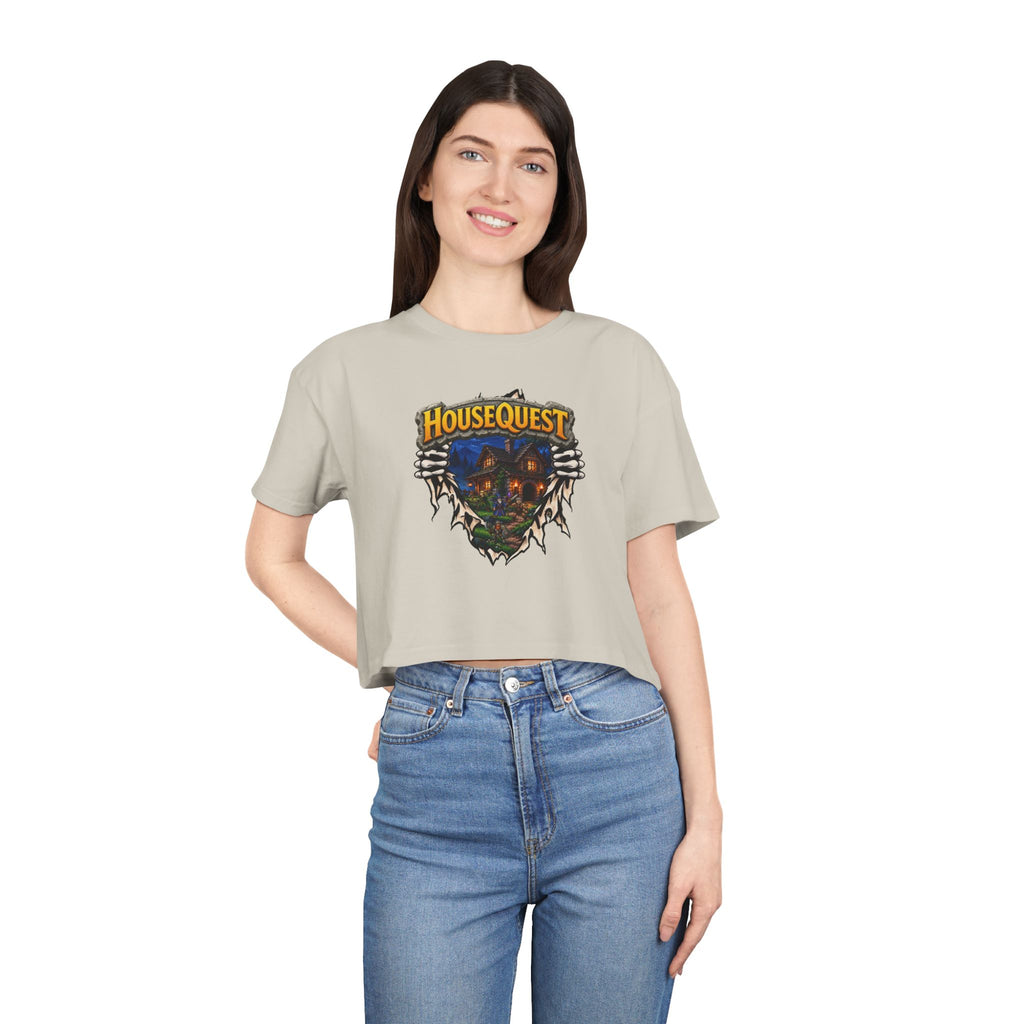 HouseQuest v3 HD Women's Crop Tee | @ianofAustin