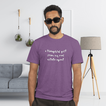 A Thoughtful Gift From My Real Estate Agent T-Shirt - T-Shirt | ShirtyAgents