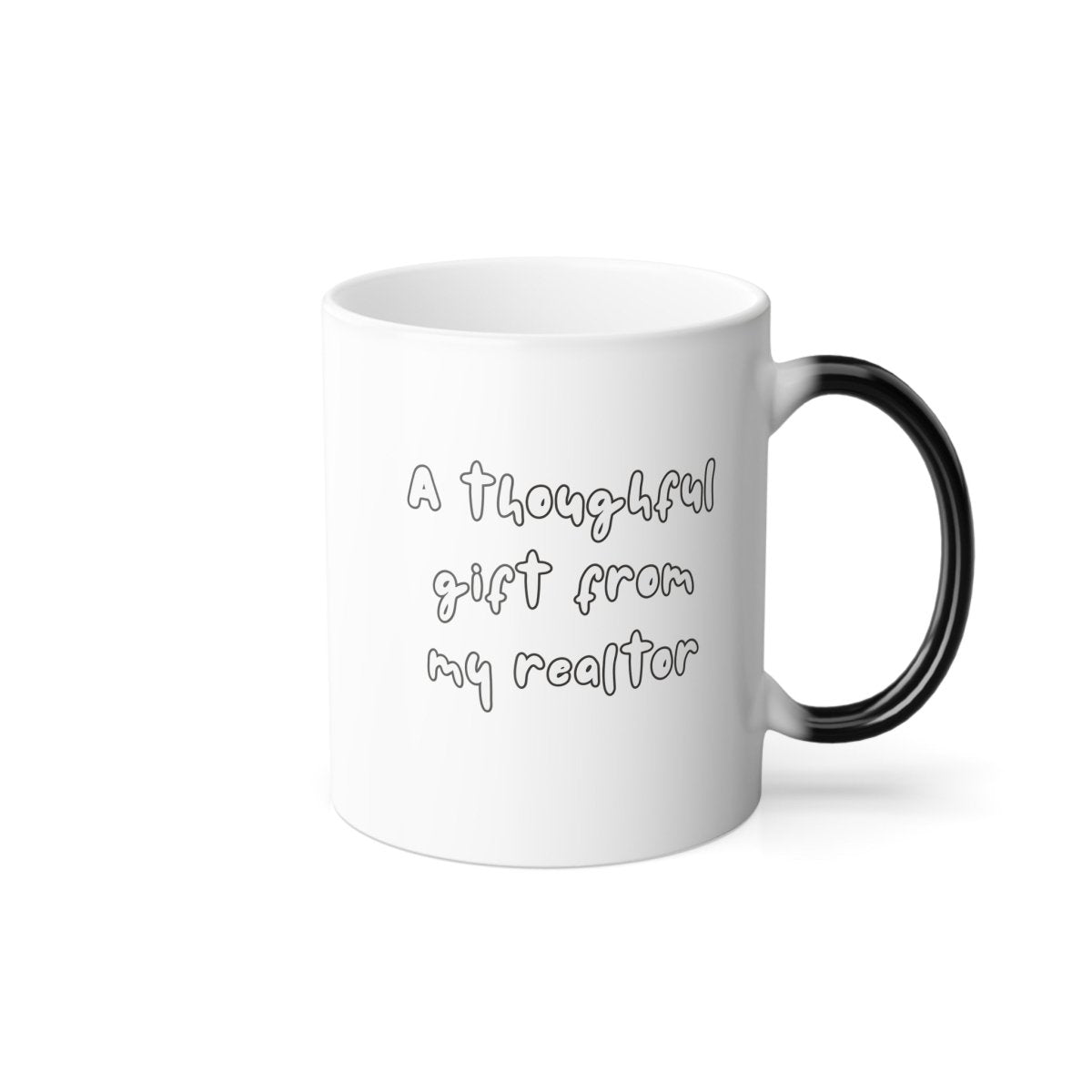 A Thoughtful Gift from My Realtor Color - Changing Mug - Mug | ShirtyAgents