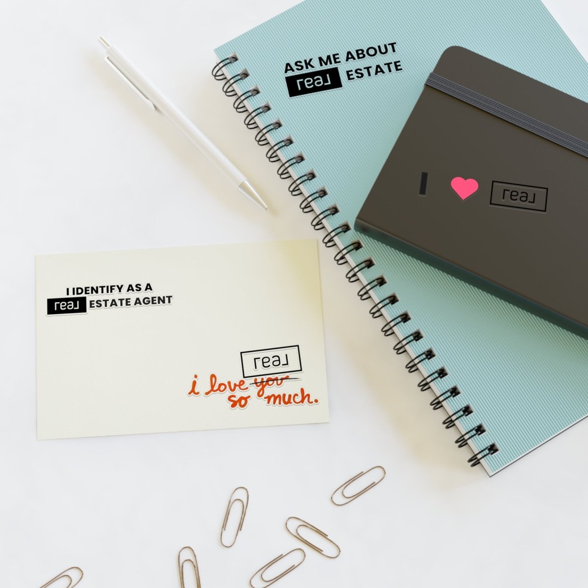 All 4 REAL Sticker Sheets - Paper products | ShirtyAgents