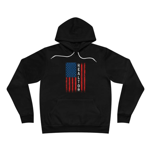 American Flag Realtor Hoodie - Hoodie | ShirtyAgents