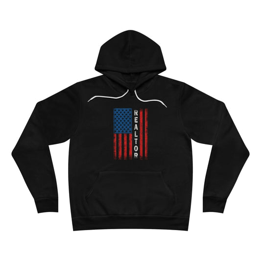 American Flag Realtor Hoodie - Hoodie | ShirtyAgents