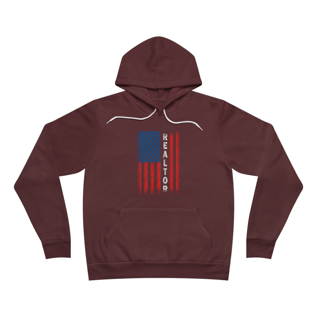 American Flag Realtor Hoodie - Hoodie | ShirtyAgents