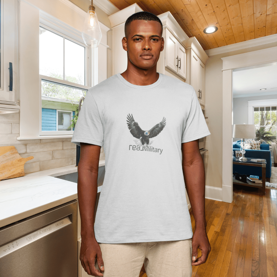 🇺🇸 An All American Eagle – REAL Military Tee - T-Shirt | ShirtyAgents